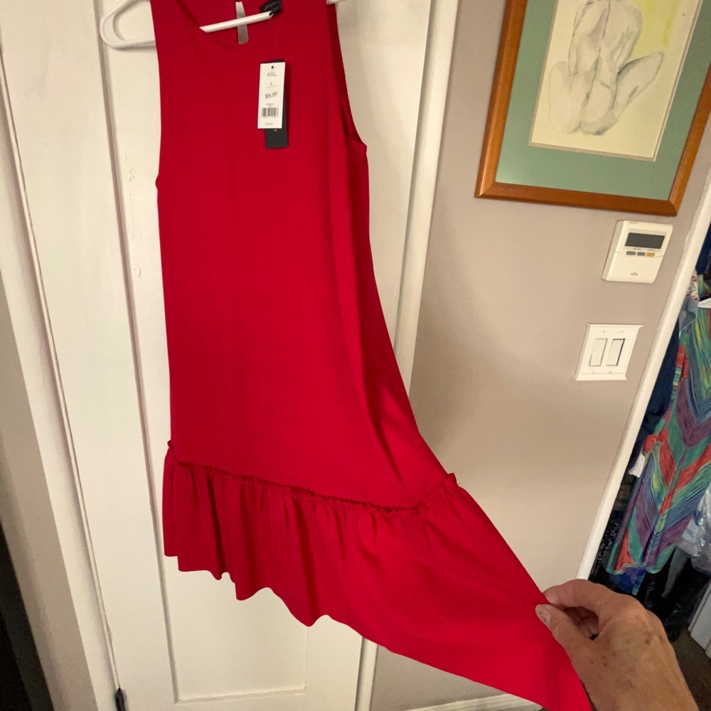 New Banana Republic RED dress in time for valentines Day!